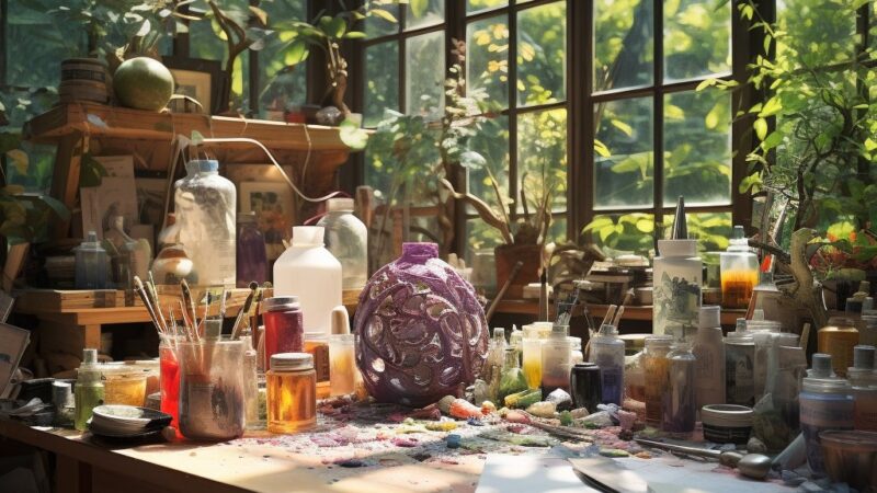 De betoverende wereld van epoxy in kunst